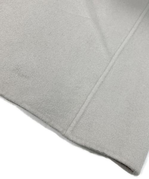 ADORE（アドーア）ADORE (アドーア) ノーカラーリバーコート グレー サイズ:36の古着・服飾アイテム