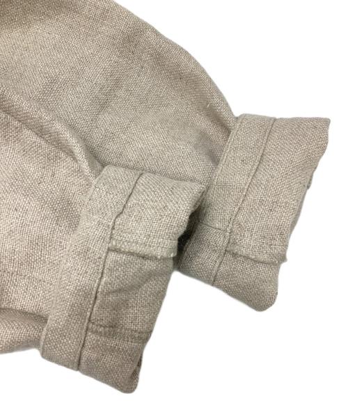 TEECHI（ティーチ）TEECHI (ティーチ) ワッフ サイドスリットジャケット ベージュ サイズ:38の古着・服飾アイテム