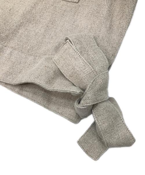 TEECHI（ティーチ）TEECHI (ティーチ) ワッフ サイドスリットジャケット ベージュ サイズ:38の古着・服飾アイテム