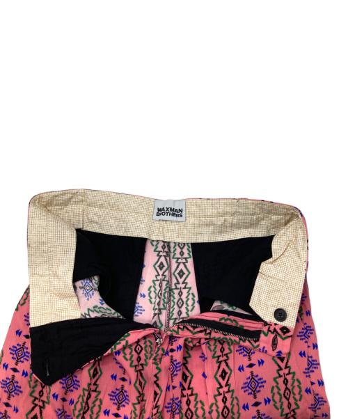 WAXMAN BROTHERS（ワックスマンブラザーズ）WAXMAN BROTHERS (ワックスマンブラザーズ) PENCE PANTS ピンク サイズ:Sの古着・服飾アイテム