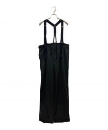 TODAYFUL（トゥデイフル）の古着「Suspenders Highwaist Pants」｜グレー