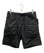 GOLDWINゴールドウイン）の古着「リップストップ ライト カーゴ ショート パンツ」｜ブラック