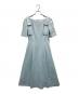 CELFORD（セルフォード）の古着「ショルダーリボンワンピース」｜ブルー
