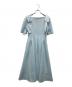 CELFORD (セルフォード) ショルダーリボンワンピース ブルー サイズ:36：11000円