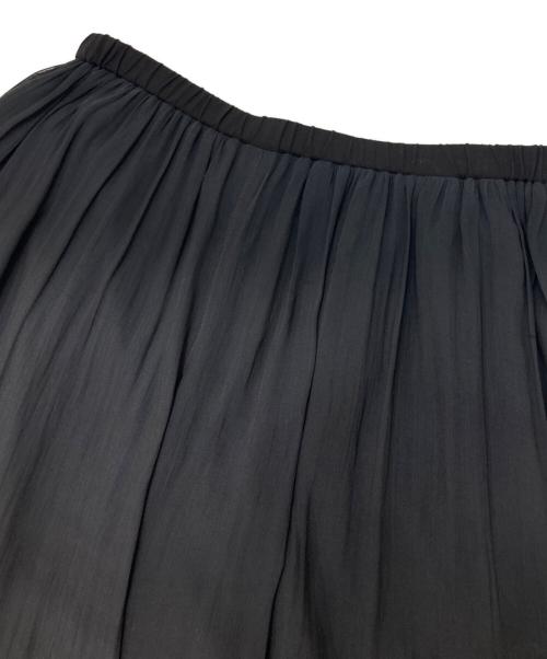 BEARDSLEY（ビアズリー）BEARDSLEY (ビアズリー) シワシフォンギャザーパンツ ブラック サイズ:1の古着・服飾アイテム