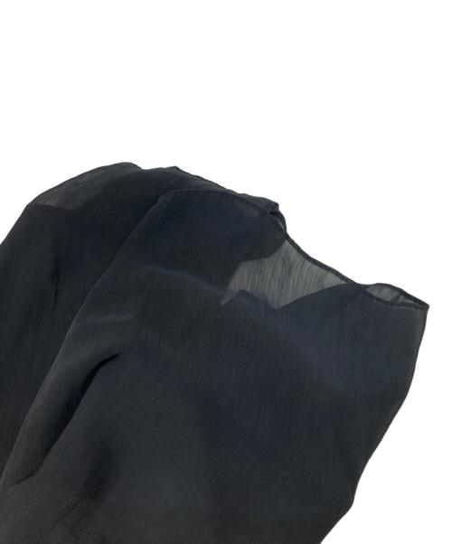 BEARDSLEY（ビアズリー）BEARDSLEY (ビアズリー) シワシフォンギャザーパンツ ブラック サイズ:1の古着・服飾アイテム