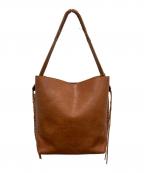 RALPH LAURENラルフローレン）の古着「レザーショルダーバッグ」｜ブラウン