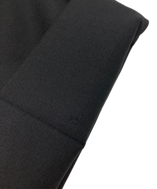 COMME des GARCONS HOMME PLUS（コムデギャルソンオムプリュス）COMME des GARCONS HOMME PLUS (コムデギャルソンオムプリュス) サイドステッチウールスラックス ブラック サイズ:Mの古着・服飾アイテム