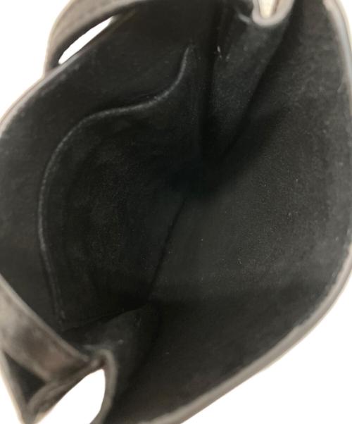 A.P.C.（アーペーセー）A.P.C. (アーペーセー) レザーミニネックポーチ ブラックの古着・服飾アイテム