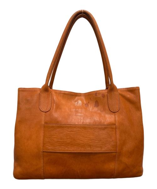 HATAKEYAMA  K9（ハタケヤマ）HATAKEYAMA  K9 (ハタケヤマ) トートバッグ ブラウンの古着・服飾アイテム