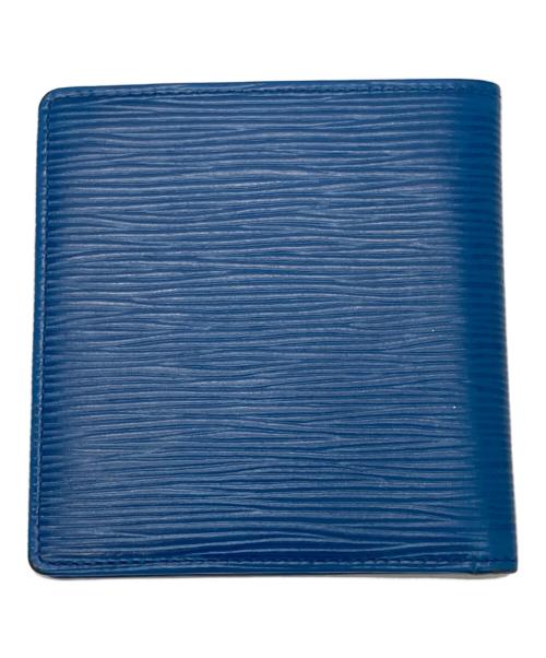 LOUIS VUITTON（ルイ ヴィトン）LOUIS VUITTON (ルイ ヴィトン) 札入れ ネイビーの古着・服飾アイテム