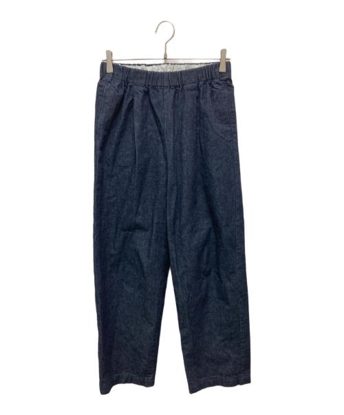 かぐれ（カグレ）かぐれ (カグレ) コットンデニムイージーパンツ ネイビー サイズ:Freeの古着・服飾アイテム