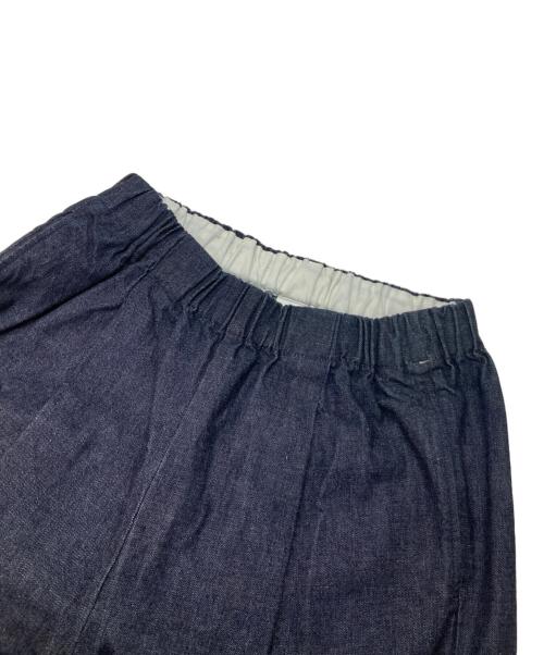 かぐれ（カグレ）かぐれ (カグレ) コットンデニムイージーパンツ ネイビー サイズ:Freeの古着・服飾アイテム