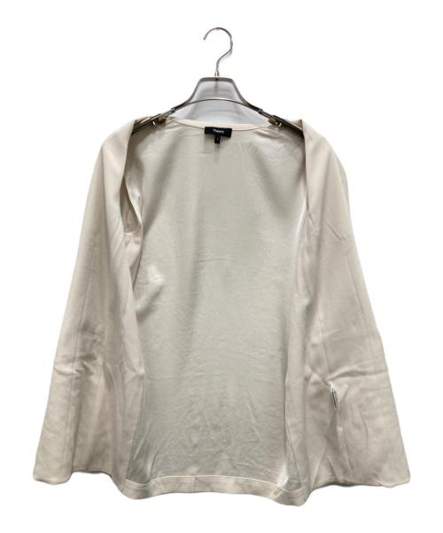 theory（セオリー）theory (セオリー) Powder Crepe Casual Blazer UL ベージュの古着・服飾アイテム