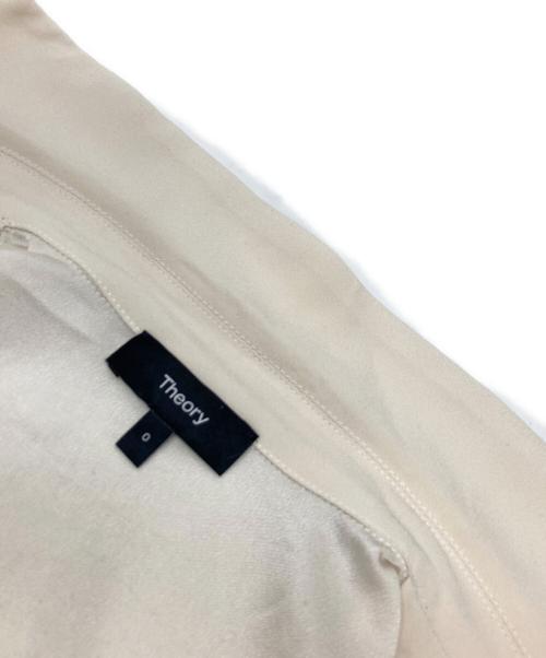 theory（セオリー）theory (セオリー) Powder Crepe Casual Blazer UL ベージュの古着・服飾アイテム
