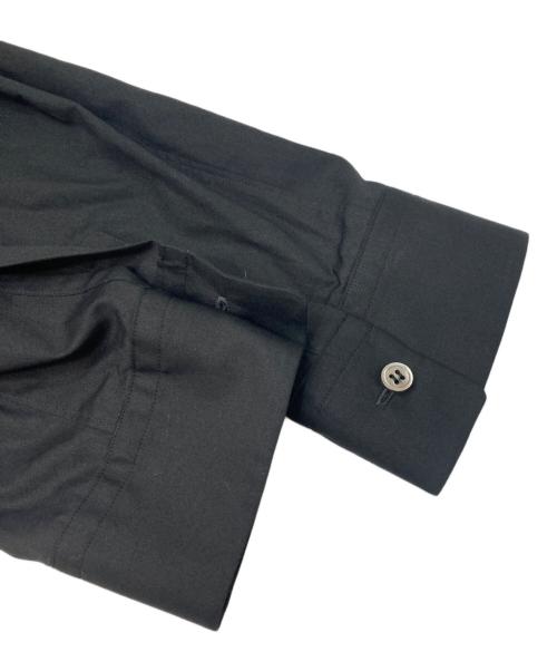 tricot COMME des GARCONS（トリココムデギャルソン）tricot COMME des GARCONS (トリココムデギャルソン) 変形セーラーカラー ブラウス ブラック サイズ:Mの古着・服飾アイテム