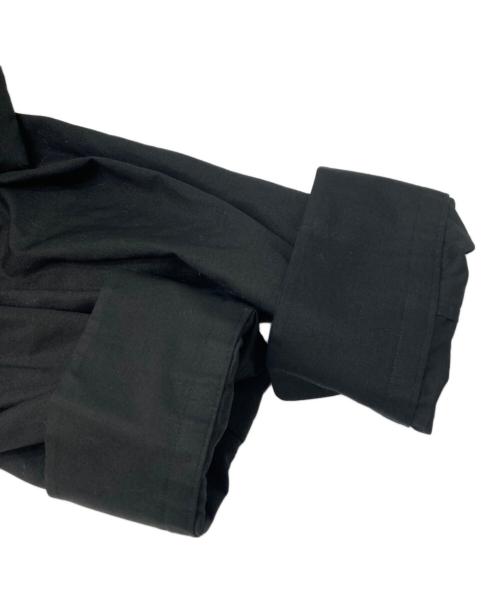 tricot COMME des GARCONS（トリココムデギャルソン）tricot COMME des GARCONS (トリココムデギャルソン) 変形セーラーカラー ブラウス ブラック サイズ:Mの古着・服飾アイテム