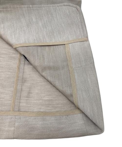 Aquascutum（アクアスキュータム）Aquascutum (アクアスキュータム) ウォッシャブルラミーカノコ ジャケット ベージュ サイズ:8の古着・服飾アイテム