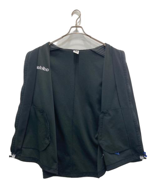 adidas（アディダス）adidas (アディダス) 襟付きトラックジャケット ブラック サイズ:Lの古着・服飾アイテム