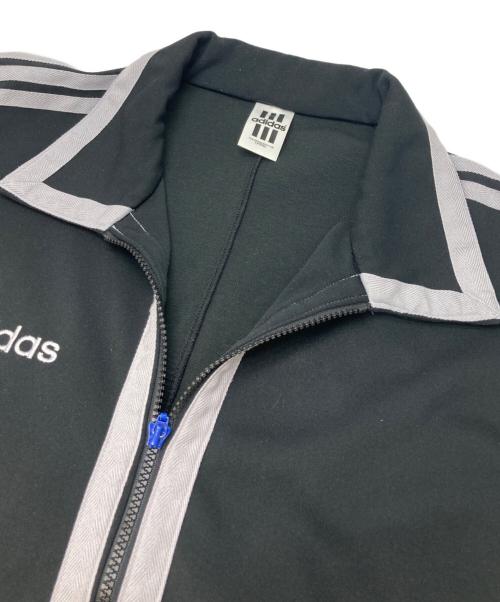 adidas（アディダス）adidas (アディダス) 襟付きトラックジャケット ブラック サイズ:Lの古着・服飾アイテム