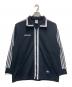 adidas（アディダス）の古着「襟付きトラックジャケット」｜ブラック