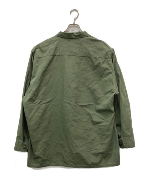 US ARMY（ユーエスアーミー）US ARMY (ユーエスアーミー) ジャングルファティーグジャケット オリーブ サイズ:不明の古着・服飾アイテム