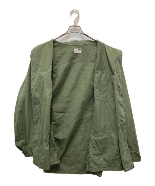 US ARMY（ユーエスアーミー）US ARMY (ユーエスアーミー) ジャングルファティーグジャケット オリーブ サイズ:不明の古着・服飾アイテム