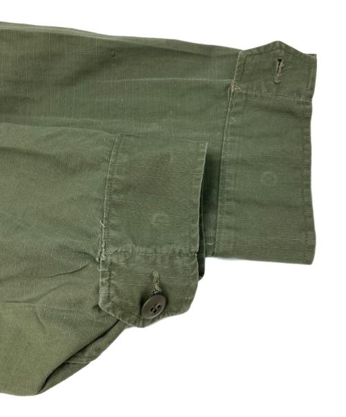 US ARMY（ユーエスアーミー）US ARMY (ユーエスアーミー) ジャングルファティーグジャケット オリーブ サイズ:不明の古着・服飾アイテム