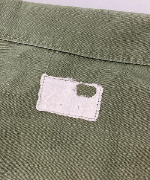 US ARMY（ユーエスアーミー）US ARMY (ユーエスアーミー) ジャングルファティーグジャケット オリーブ サイズ:不明の古着・服飾アイテム