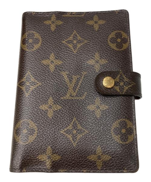 LOUIS VUITTON（ルイ ヴィトン）LOUIS VUITTON (ルイ ヴィトン) 手帳カバー ブラウンの古着・服飾アイテム