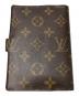 LOUIS VUITTON (ルイ ヴィトン) 手帳カバー ブラウン：10000円