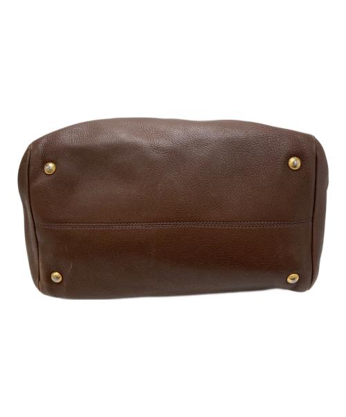 PRADA（プラダ）PRADA (プラダ) ハンドバッグ ブラウンの古着・服飾アイテム