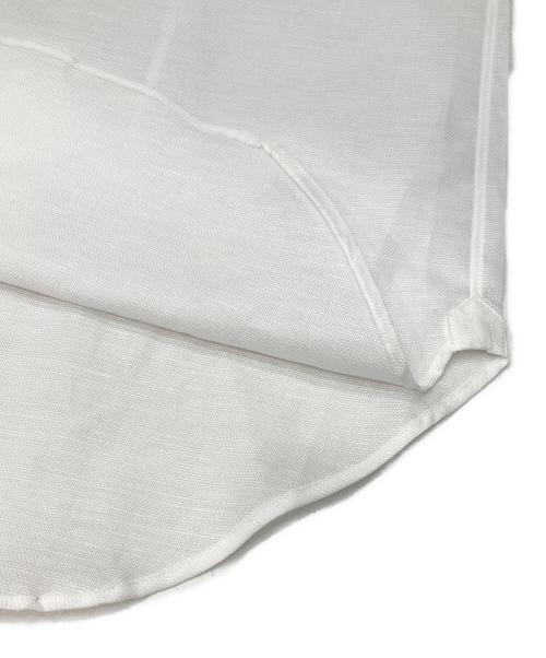 BEAMS F（ビームスエフ）BEAMS F (ビームスエフ) ワイドカラーシャツ ホワイト サイズ:39の古着・服飾アイテム