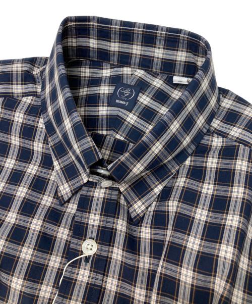 BEAMS F（ビームスエフ）BEAMS F (ビームスエフ) タブカラーシャツ ネイビー サイズ:41 未使用品の古着・服飾アイテム