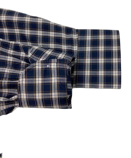 BEAMS F（ビームスエフ）BEAMS F (ビームスエフ) タブカラーシャツ ネイビー サイズ:41 未使用品の古着・服飾アイテム