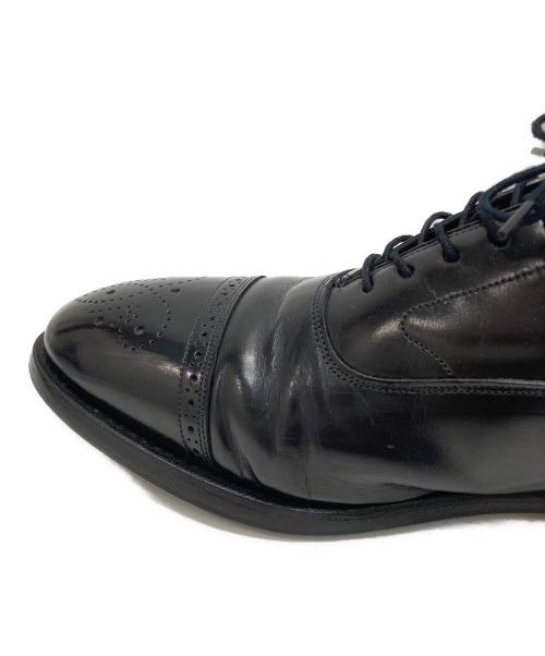 JOHNSTON&MURPHY（ジョンストン＆マーフィー）JOHNSTON&MURPHY (ジョンストン＆マーフィー) ストレートチップシューズ ブラック サイズ:10 1/2の古着・服飾アイテム