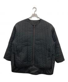 BEARDSLEY（ビアズリー）の古着「キルトリバーシブルコート」｜ブラック