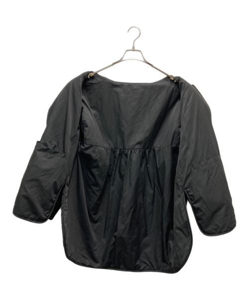 BEARDSLEY（ビアズリー）BEARDSLEY (ビアズリー) キルトリバーシブルコート ブラック サイズ:FREEの古着・服飾アイテム