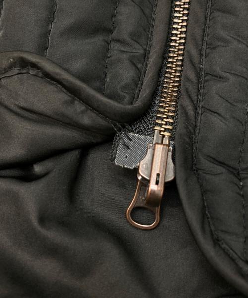 BEARDSLEY（ビアズリー）BEARDSLEY (ビアズリー) キルトリバーシブルコート ブラック サイズ:FREEの古着・服飾アイテム