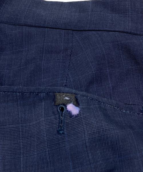 TOMORROW LAND PILGRIM（トゥモローランド ピルグリム）TOMORROW LAND PILGRIM (トゥモローランド ピルグリム) トロピカルウールシルクセットアップスーツ ネイビー サイズ:48の古着・服飾アイテム