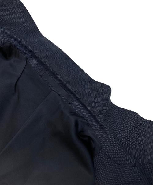 TOMORROW LAND PILGRIM（トゥモローランド ピルグリム）TOMORROW LAND PILGRIM (トゥモローランド ピルグリム) ウールシルク ピンヘッド シングルブレステッド2Bスーツ ネイビー サイズ:48の古着・服飾アイテム