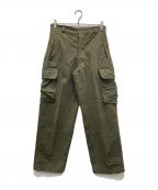 French Armyフランス軍）の古着「M47カーゴパンツ」｜カーキ