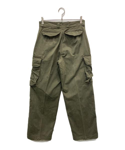 French Army（フランス軍）French Army (フレンチアーミー) M47カーゴパンツ カーキ サイズ:21の古着・服飾アイテム