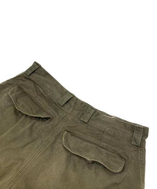 French Army（フランス軍）French Army (フレンチアーミー) M47カーゴパンツ カーキ サイズ:21の古着・服飾アイテム