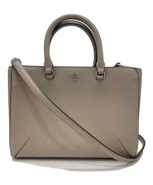 TORY BURCH（トリーバーチ）TORY BURCH (トリーバーチ) 2WAYバッグ ベージュの古着・服飾アイテム