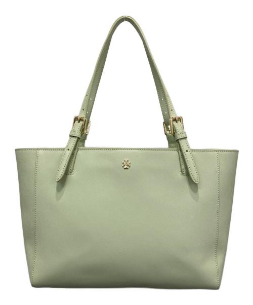 TORY BURCH（トリーバーチ）TORY BURCH (トリーバーチ) トートバッグ グリーンの古着・服飾アイテム