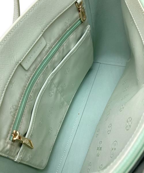 TORY BURCH（トリーバーチ）TORY BURCH (トリーバーチ) トートバッグ グリーンの古着・服飾アイテム