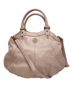 TORY BURCHトリーバーチ）の古着「2WAYバッグ」｜ピンク