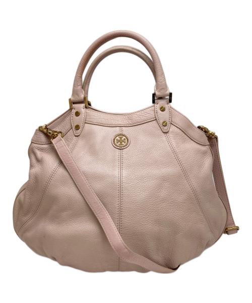 TORY BURCH（トリーバーチ）TORY BURCH (トリーバーチ) 2WAYバッグ ピンクの古着・服飾アイテム