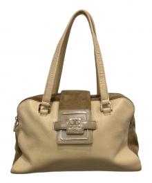 TORY BURCH（トリーバーチ）の古着「ハンドバッグ」｜ブラウン